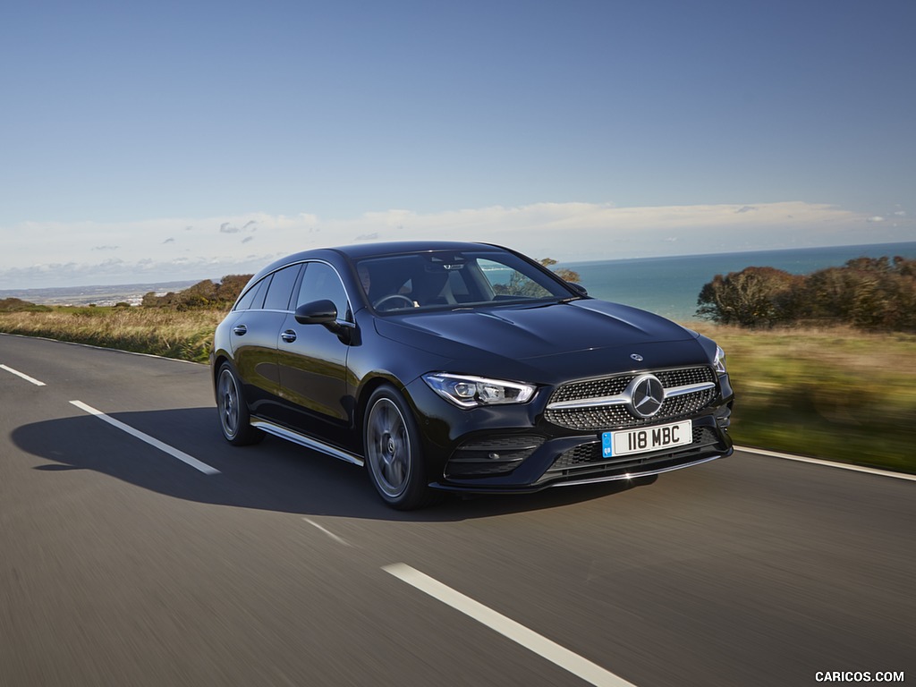 2020 Mercedes-Benz CLA 220 Shooting Brake (UK-Spec) - Front Three-Quarter