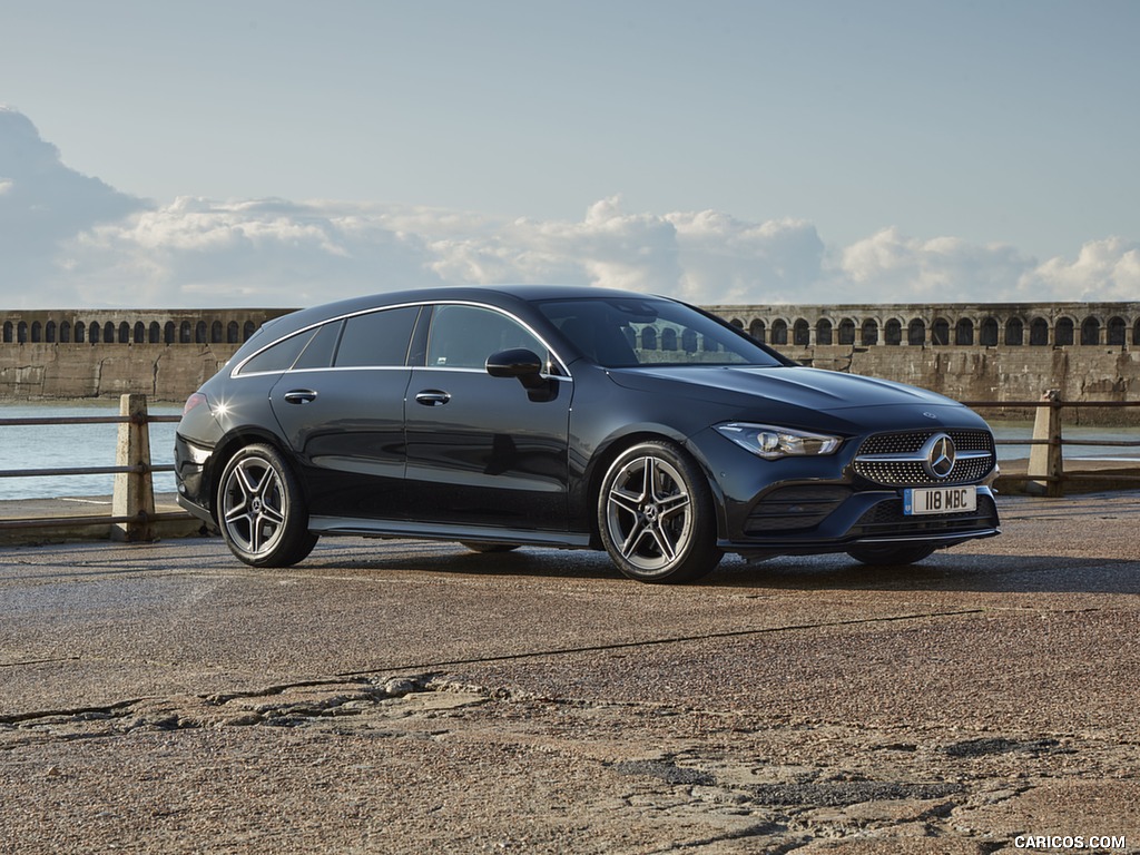 2020 Mercedes-Benz CLA 220 Shooting Brake (UK-Spec) - Front Three-Quarter