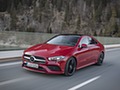 2020 Mercedes-Benz CLA 250 4MATIC Coupe AMG Line (Color: Jupiter Red) - Front Three-Quarter