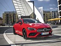 2020 Mercedes-Benz CLA 250 4MATIC Coupe AMG Line (Color: Jupiter Red) - Front Three-Quarter