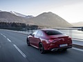 2020 Mercedes-Benz CLA 250 4MATIC Coupe AMG Line (Color: Jupiter Red) - Rear Three-Quarter