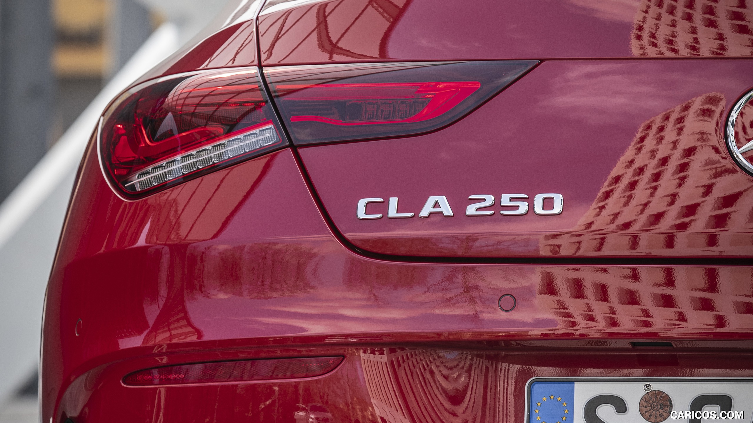 2020 Mercedes-Benz CLA 250 4MATIC Coupe AMG Line (Color: Jupiter Red) - Tail Light, #86 of 178