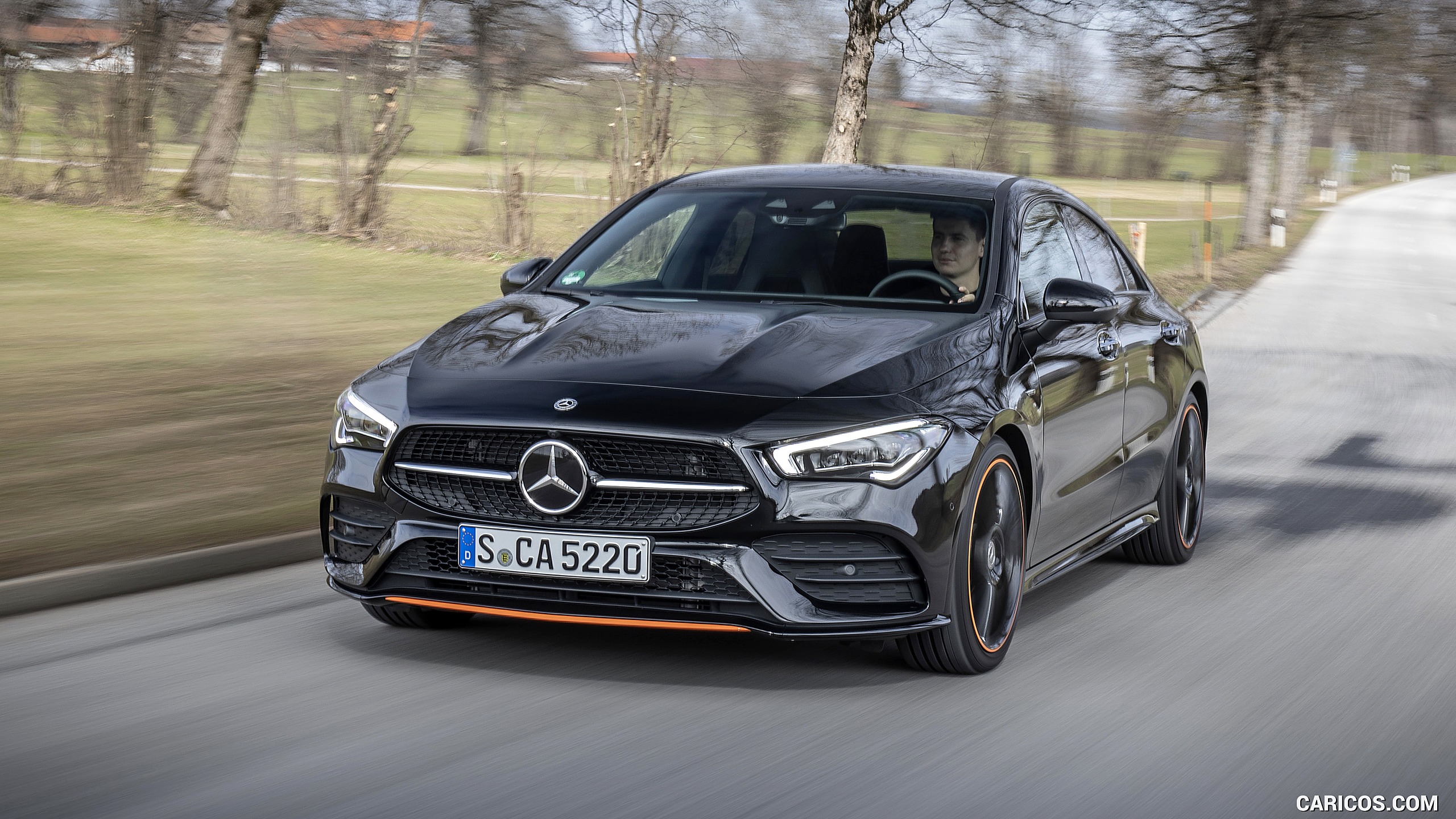 2020 Mercedes-Benz CLA 250 4MATIC Coupe Edition 1 (Color: Cosmos Black) - Front, #51 of 178
