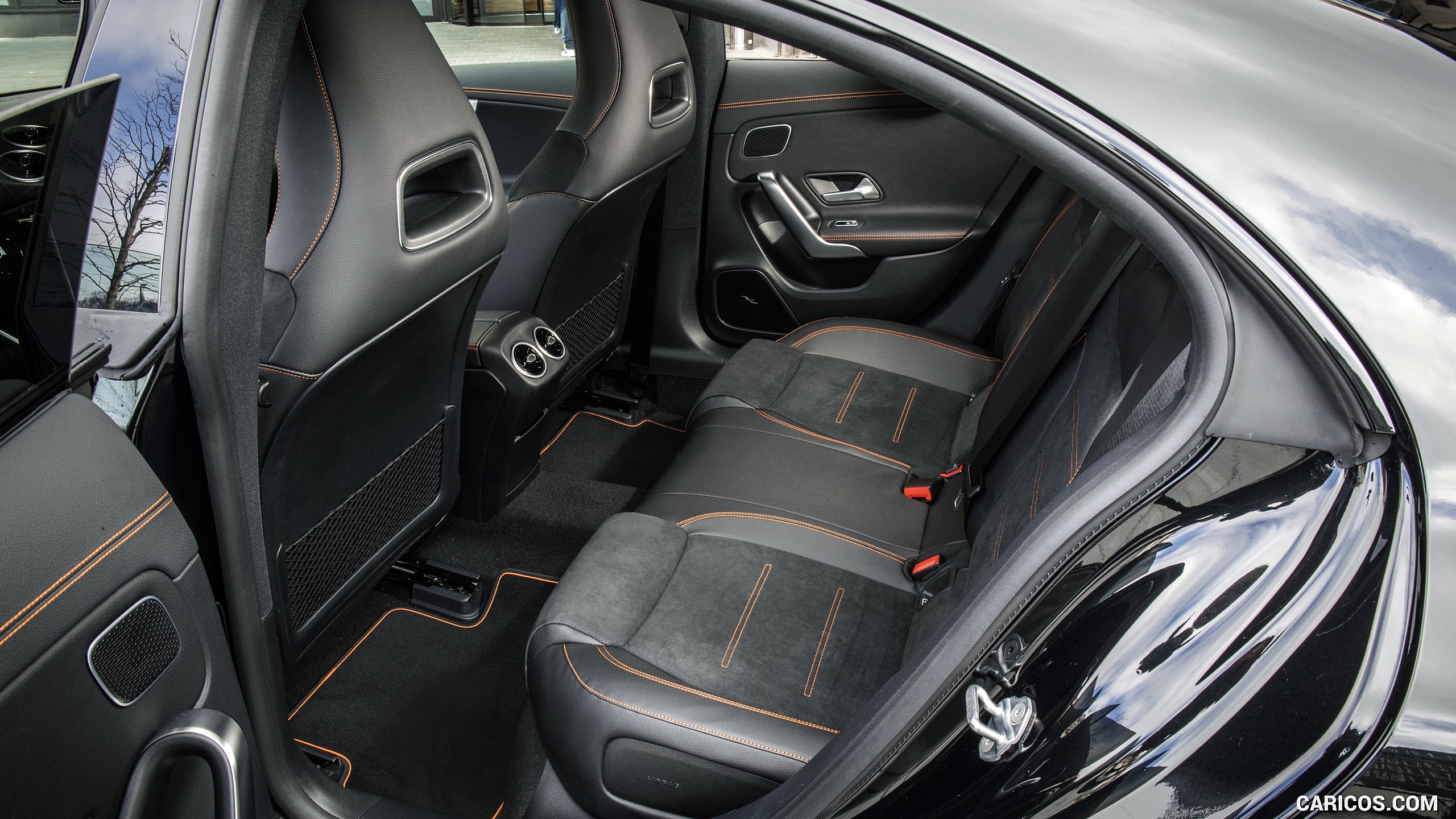 2020 Mercedes-Benz CLA 250 4MATIC Coupe Edition 1 (Color: Cosmos Black) - Interior, Rear Seats, #69 of 178