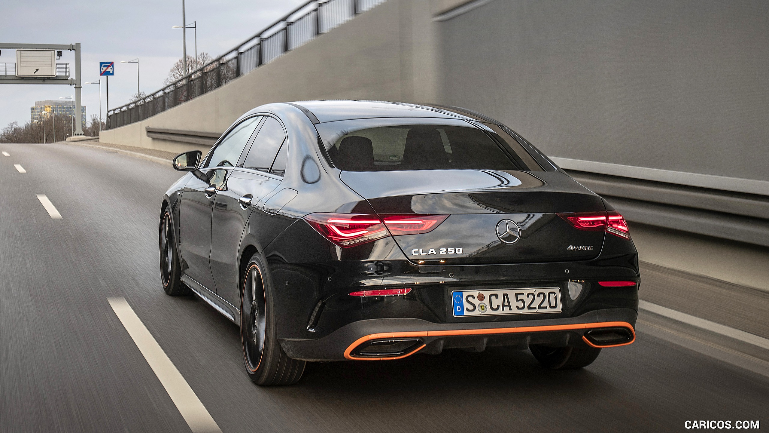 2020 Mercedes-Benz CLA 250 4MATIC Coupe Edition 1 (Color: Cosmos Black) - Rear, #59 of 178