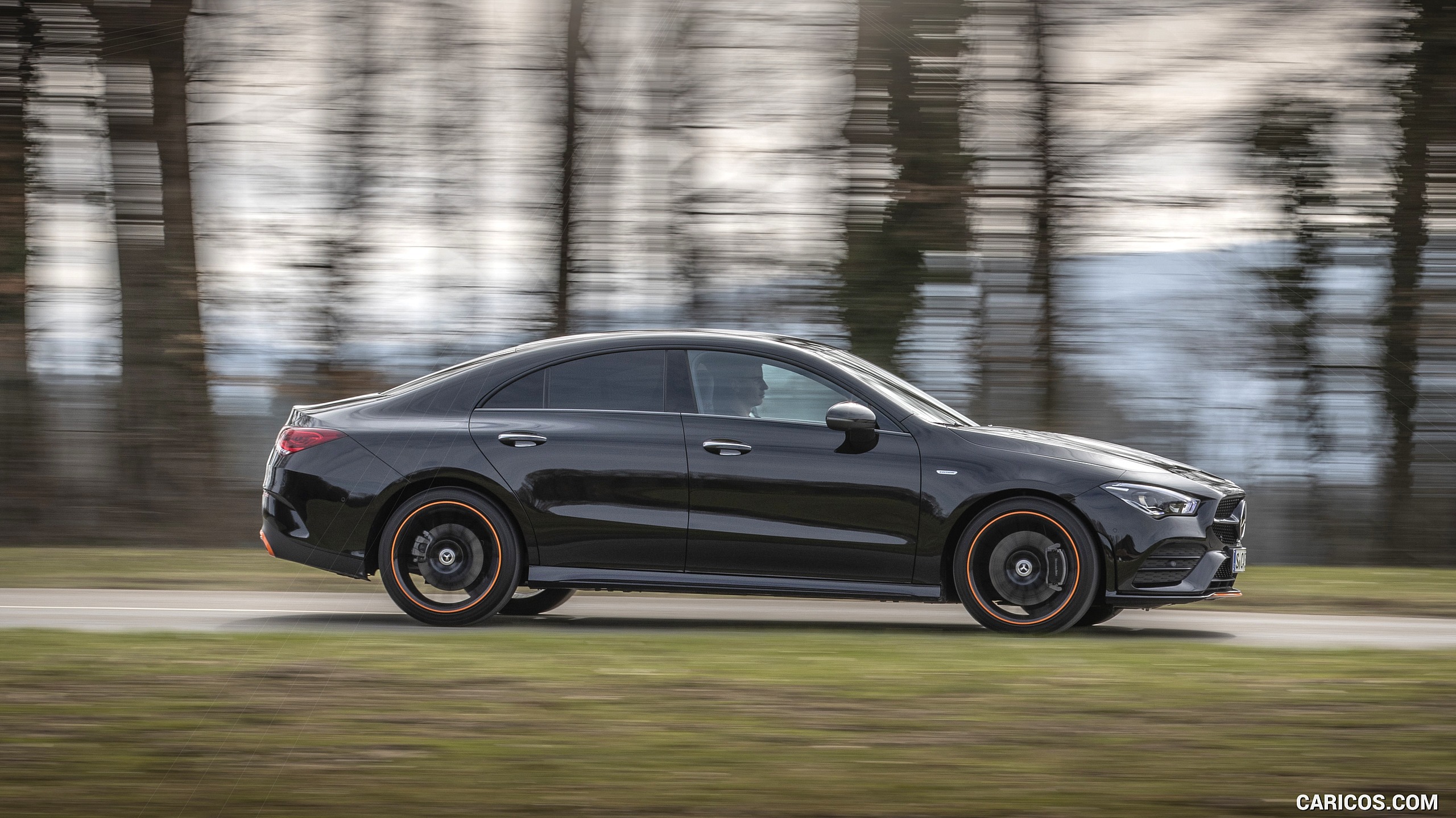 2020 Mercedes-Benz CLA 250 4MATIC Coupe Edition 1 (Color: Cosmos Black) - Side, #53 of 178