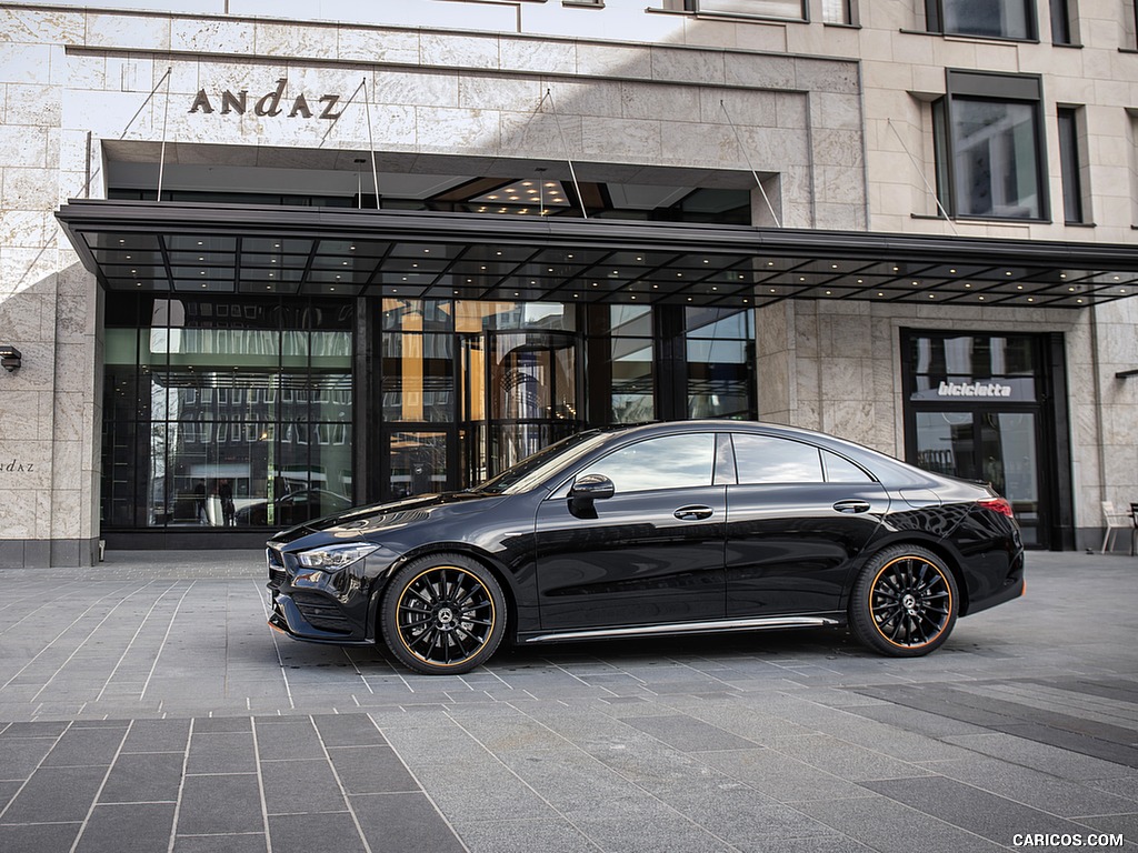 2020 Mercedes-Benz CLA 250 4MATIC Coupe Edition 1 (Color: Cosmos Black) - Side