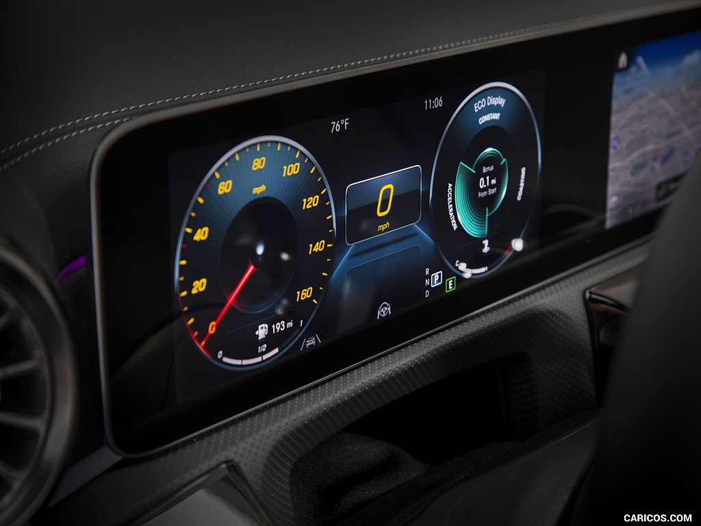 2020 Mercedes-Benz CLA 250 Coupe (US-Spec) - Digital Instrument Cluster