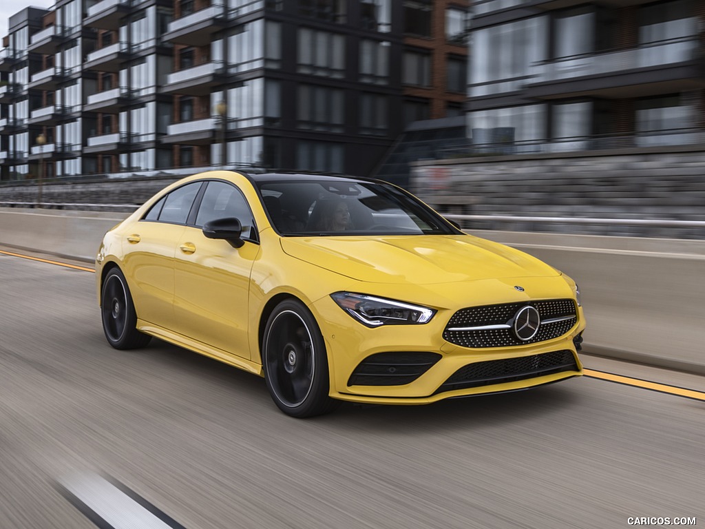 2020 Mercedes-Benz CLA 250 Coupe (US-Spec) - Front Three-Quarter