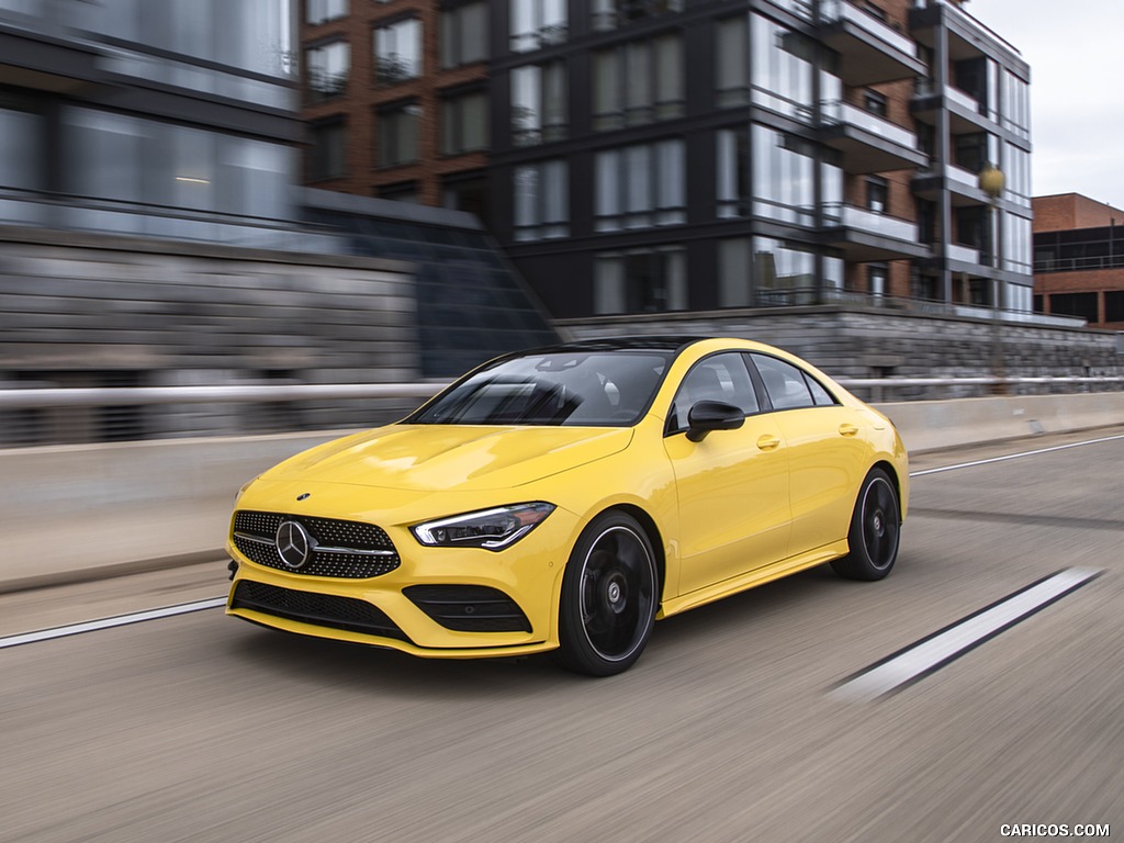 2020 Mercedes-Benz CLA 250 Coupe (US-Spec) - Front Three-Quarter