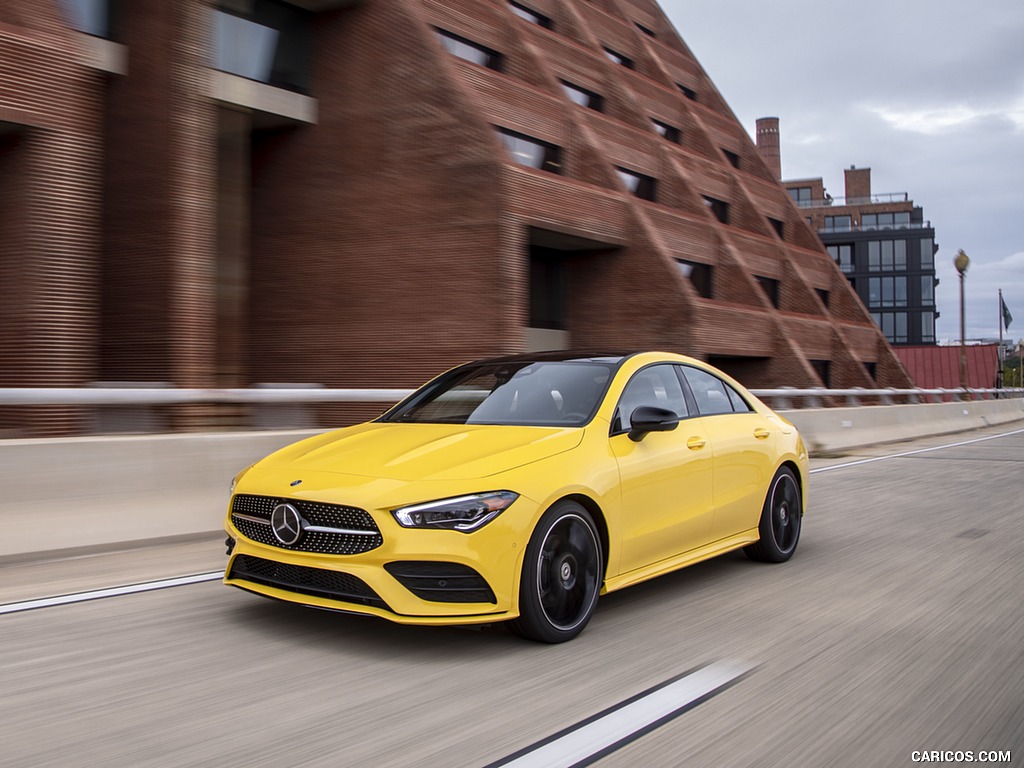 2020 Mercedes-Benz CLA 250 Coupe (US-Spec) - Front Three-Quarter