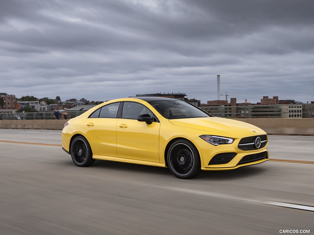 2020 Mercedes-Benz CLA 250 Coupe (US-Spec) - Front Three-Quarter