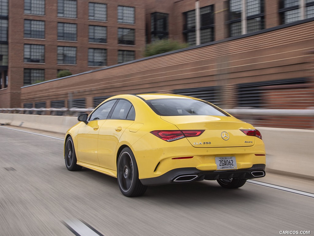 2020 Mercedes-Benz CLA 250 Coupe (US-Spec) - Rear Three-Quarter