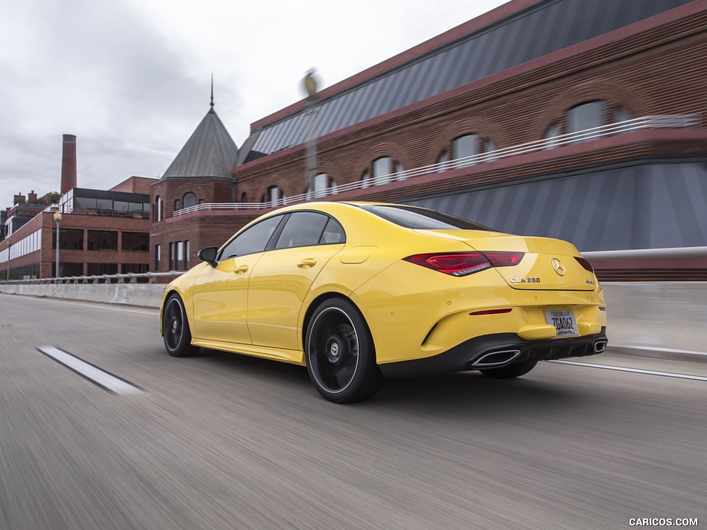 2020 Mercedes-Benz CLA 250 Coupe (US-Spec) - Rear Three-Quarter