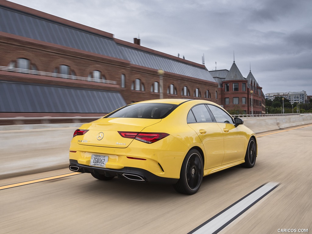 2020 Mercedes-Benz CLA 250 Coupe (US-Spec) - Rear Three-Quarter