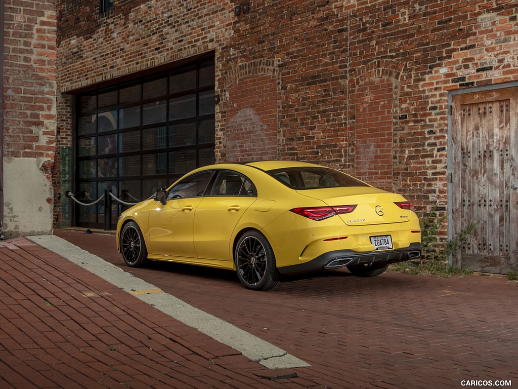 2020 Mercedes-Benz CLA 250 Coupe (US-Spec) - Rear Three-Quarter