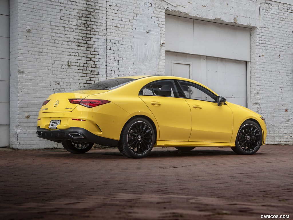 2020 Mercedes-Benz CLA 250 Coupe (US-Spec) - Rear Three-Quarter