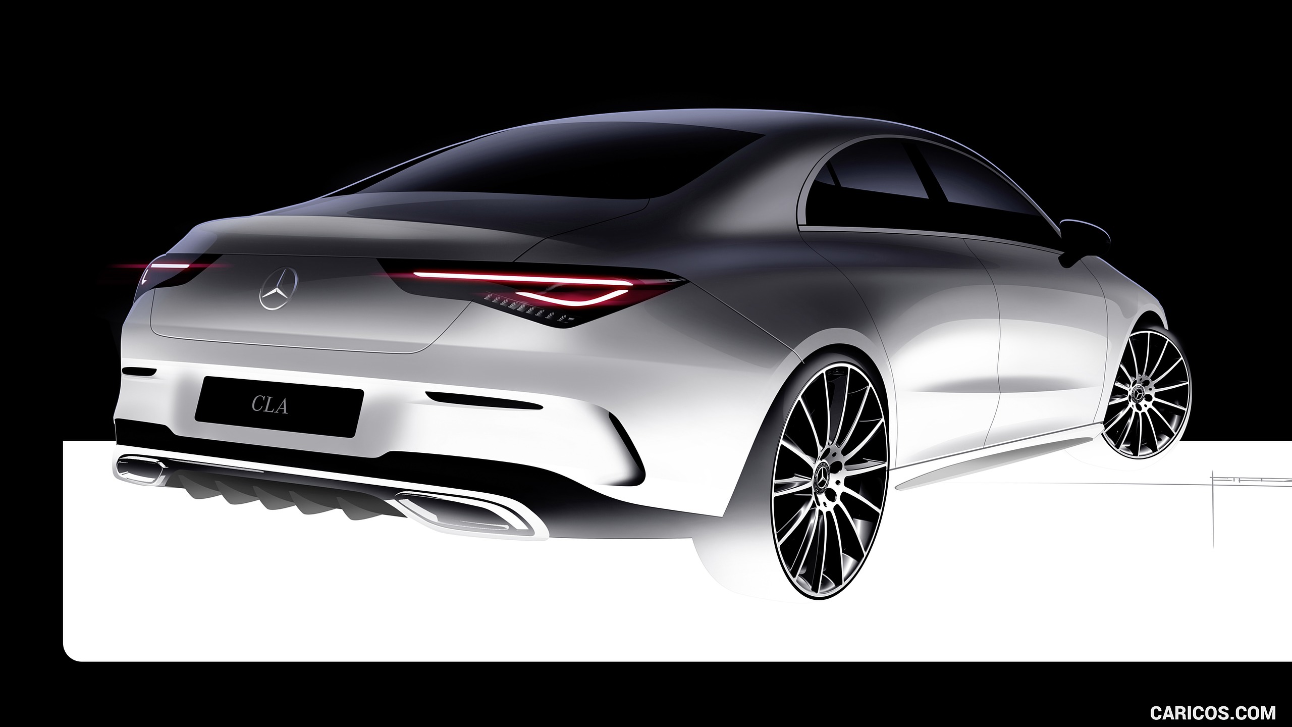 2020 Mercedes-Benz CLA 250 Coupe - Design Sketch, #49 of 178