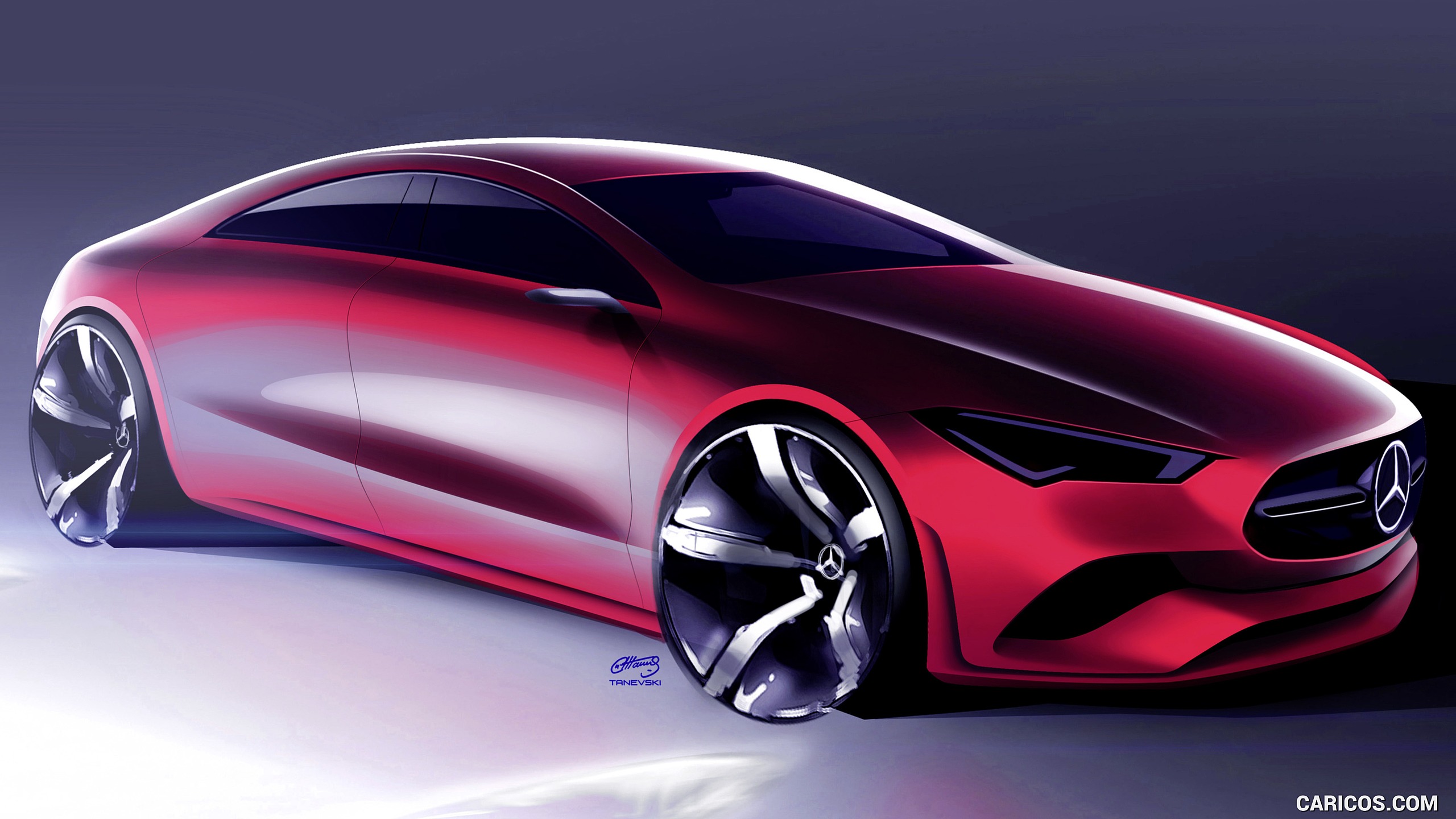 2020 Mercedes-Benz CLA 250 Coupe - Design Sketch, #50 of 178