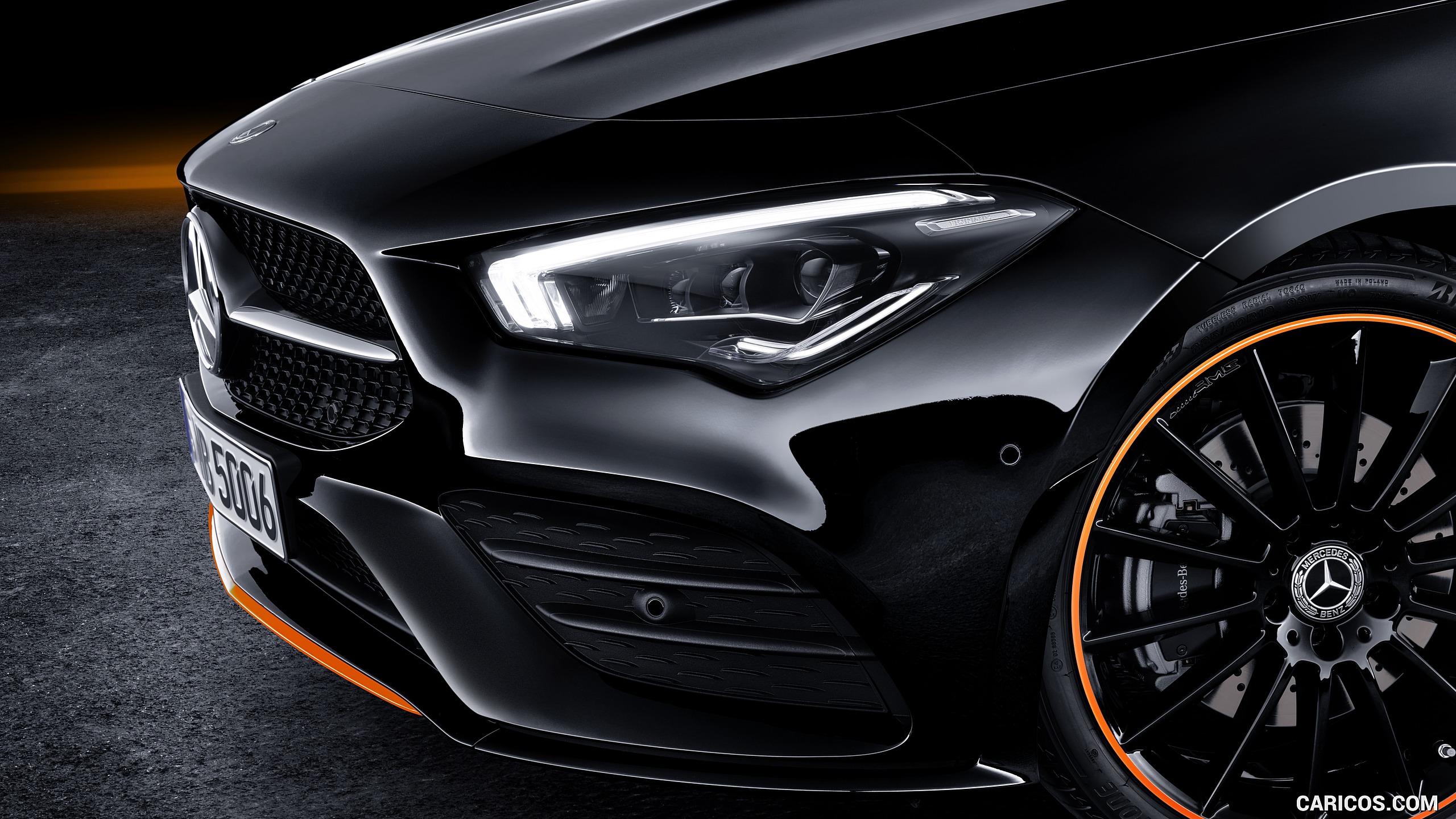 2020 Mercedes-Benz CLA 250 Coupe Edition Orange Art AMG Line (Color: Cosmos Black) - Headlight, #45 of 178