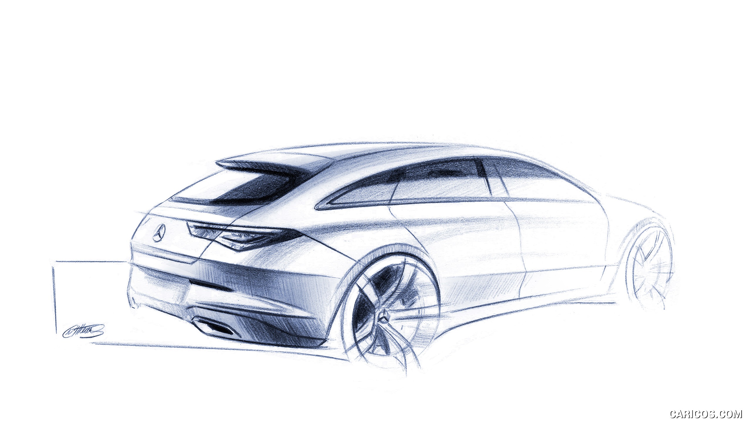 2020 Mercedes-Benz CLA Shooting Brake - Design Sketch, #45 of 105