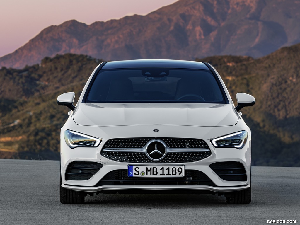 2020 Mercedes-Benz CLA Shooting Brake AMG-Line (Color: Digital White) - Front