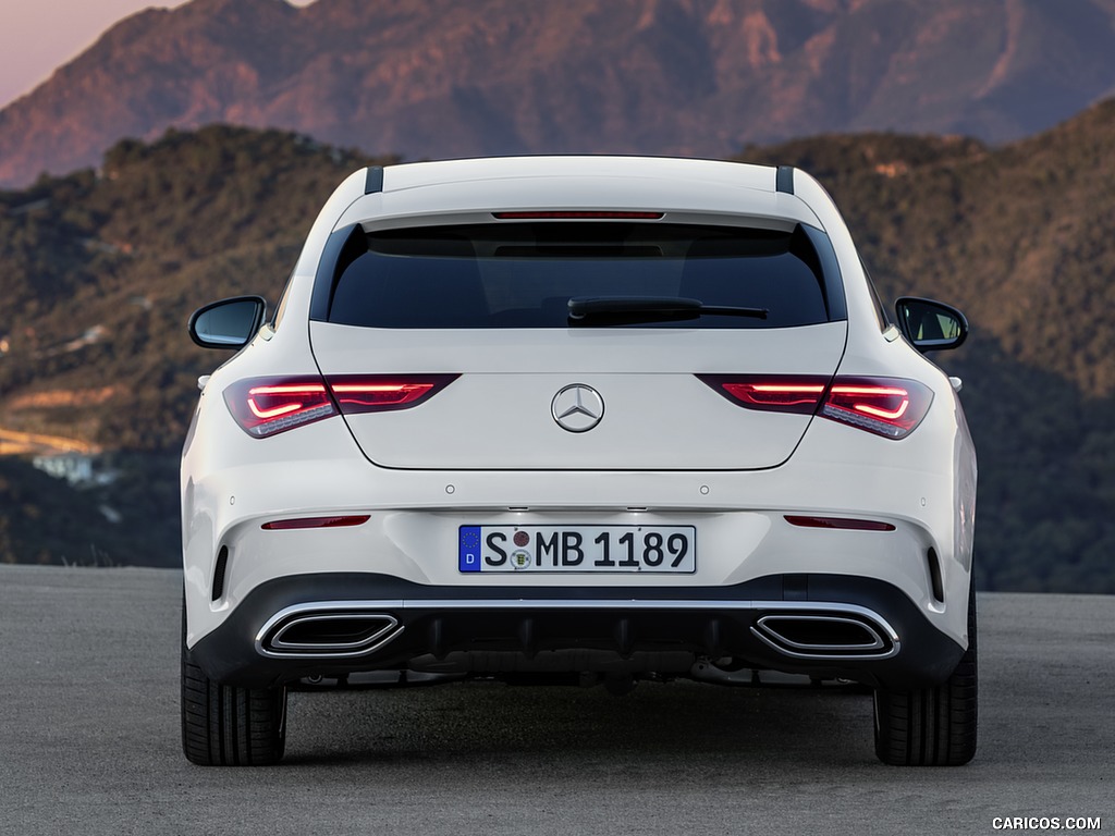 2020 Mercedes-Benz CLA Shooting Brake AMG-Line (Color: Digital White) - Rear