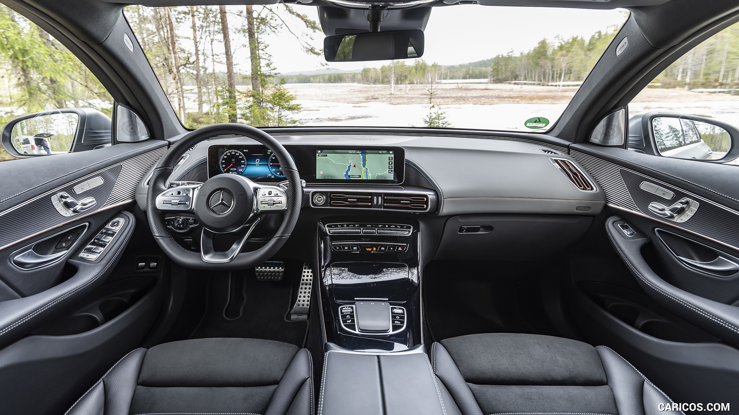 2020 Mercedes-Benz EQC (Gray) - Interior, Cockpit, #231 of 398
