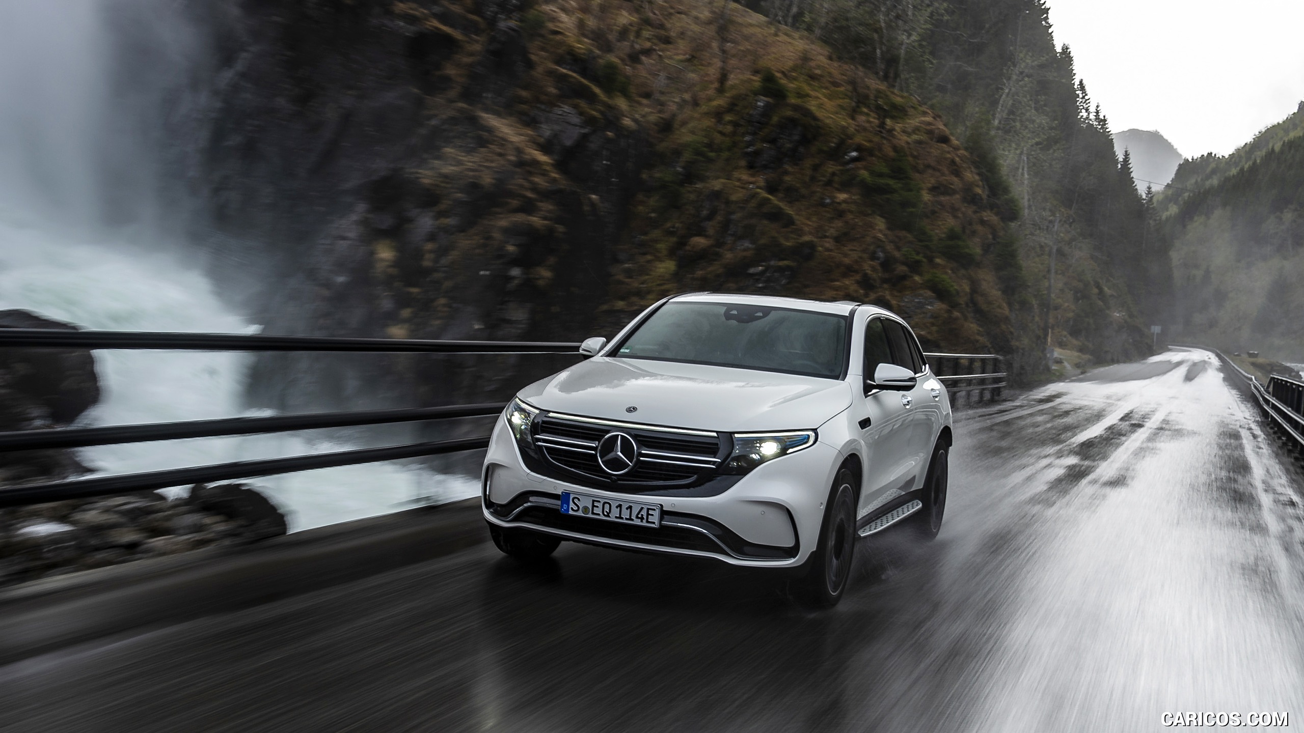 2020 Mercedes-Benz EQC (White) - Front, #299 of 398