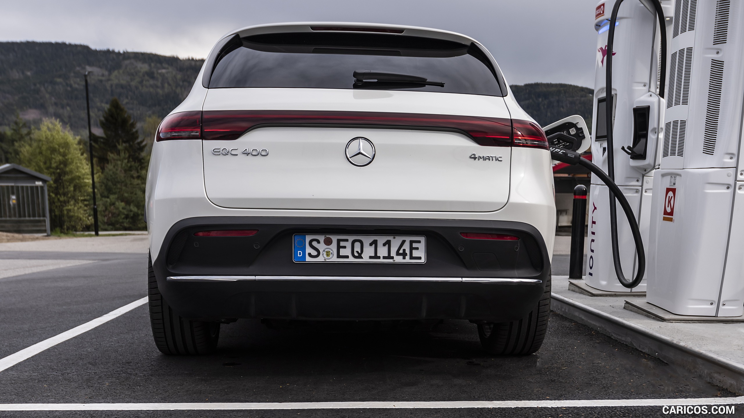 2020 Mercedes-Benz EQC (White) - Rear, #354 of 398