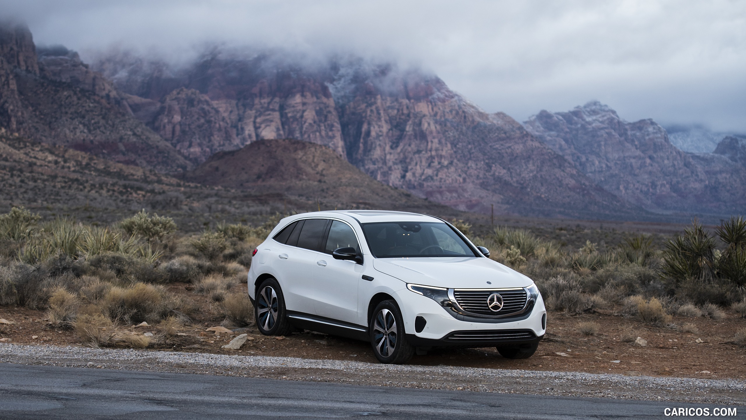 2020 Mercedes-Benz EQC - Front Three-Quarter, #122 of 398