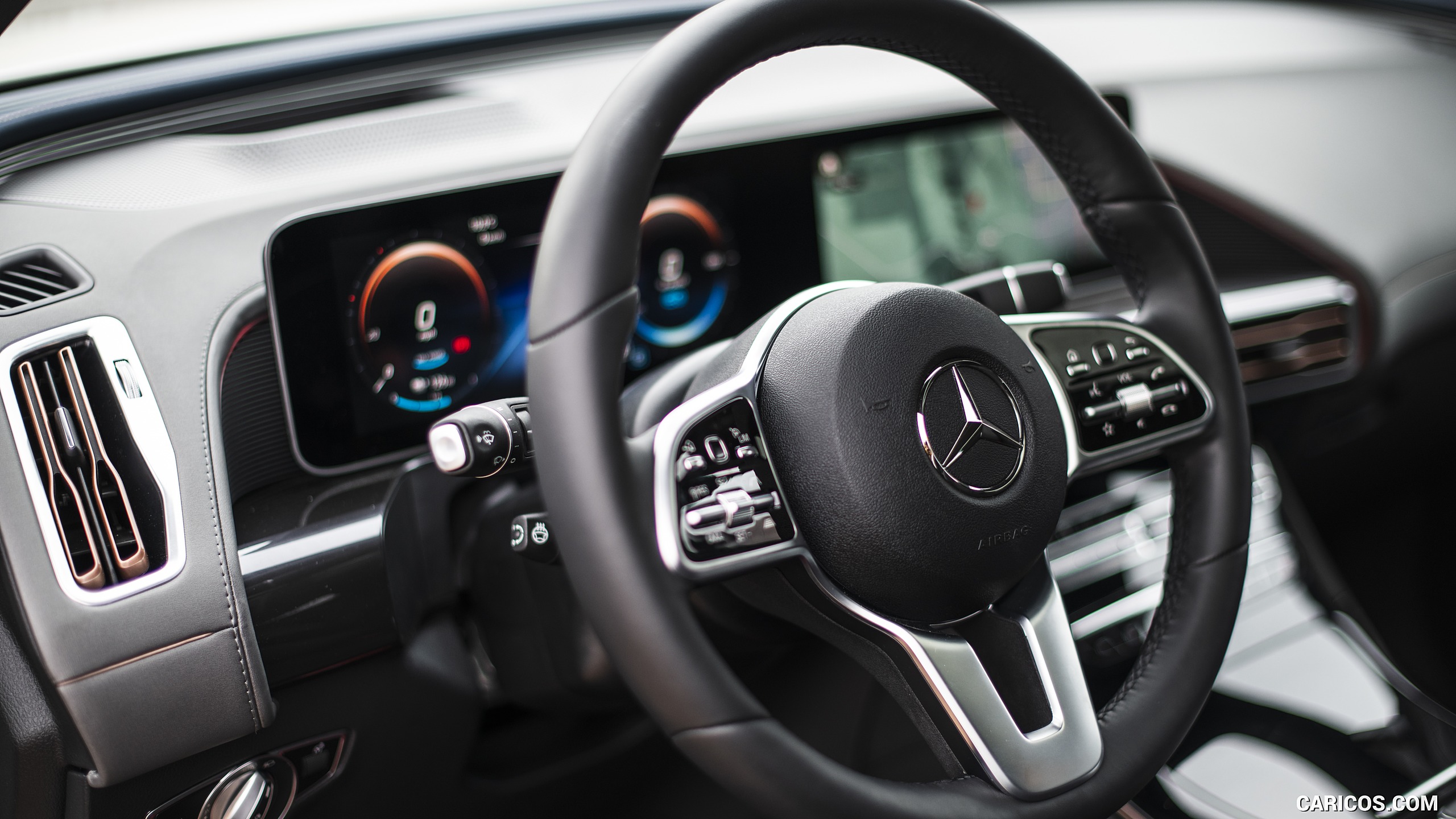 2020 Mercedes-Benz EQC - Interior, Steering Wheel, #140 of 398