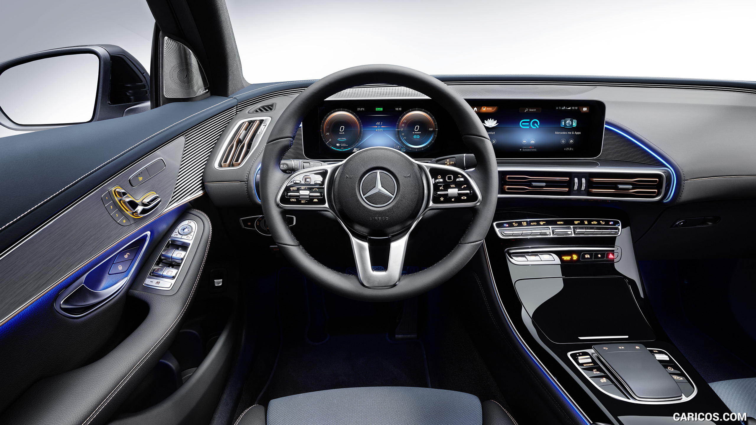 2020 Mercedes-Benz EQC 400 4MATIC - Interior, Cockpit, #75 of 398