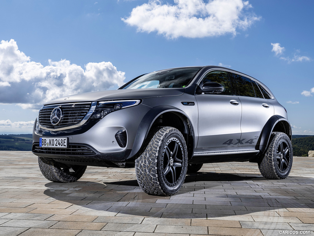 2020 Mercedes-Benz EQC 4x4² Concept - Front Three-Quarter