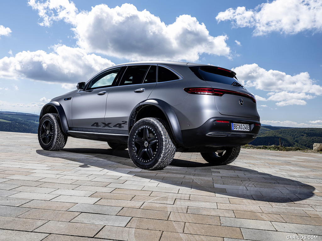 2020 Mercedes-Benz EQC 4x4² Concept - Rear Three-Quarter