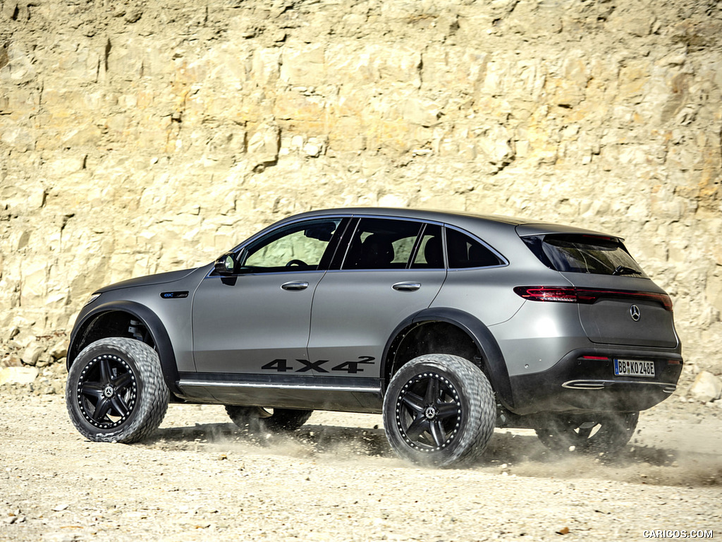 2020 Mercedes-Benz EQC 4x4² Concept - Rear Three-Quarter