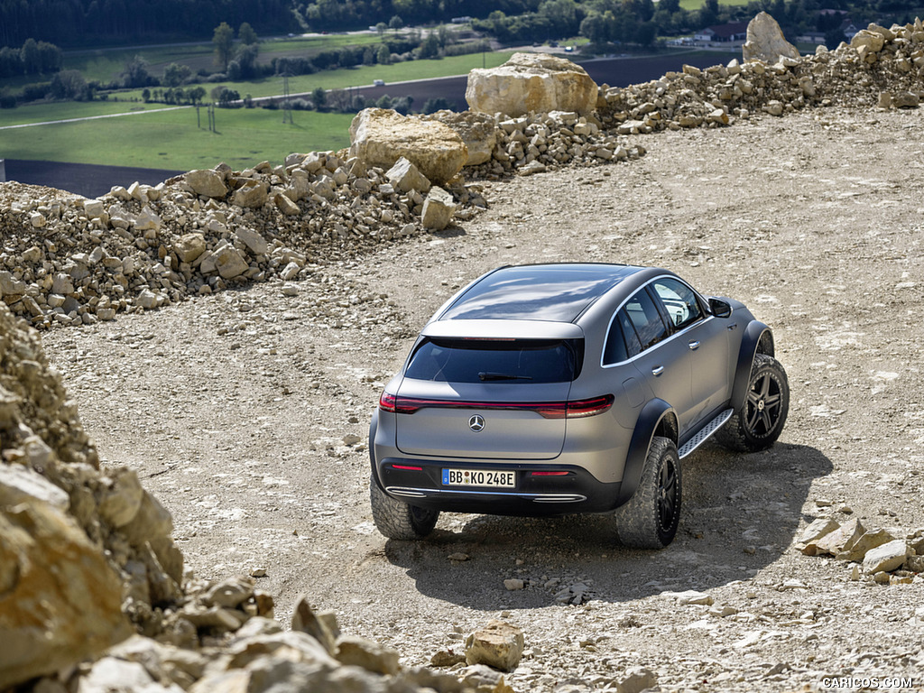 2020 Mercedes-Benz EQC 4x4² Concept - Rear Three-Quarter