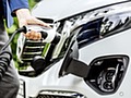 2020 Mercedes-Benz EQV 300 (Color: Mountain Crystal White Metallic) - Charging