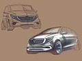 2020 Mercedes-Benz EQV 300 - Design Sketch