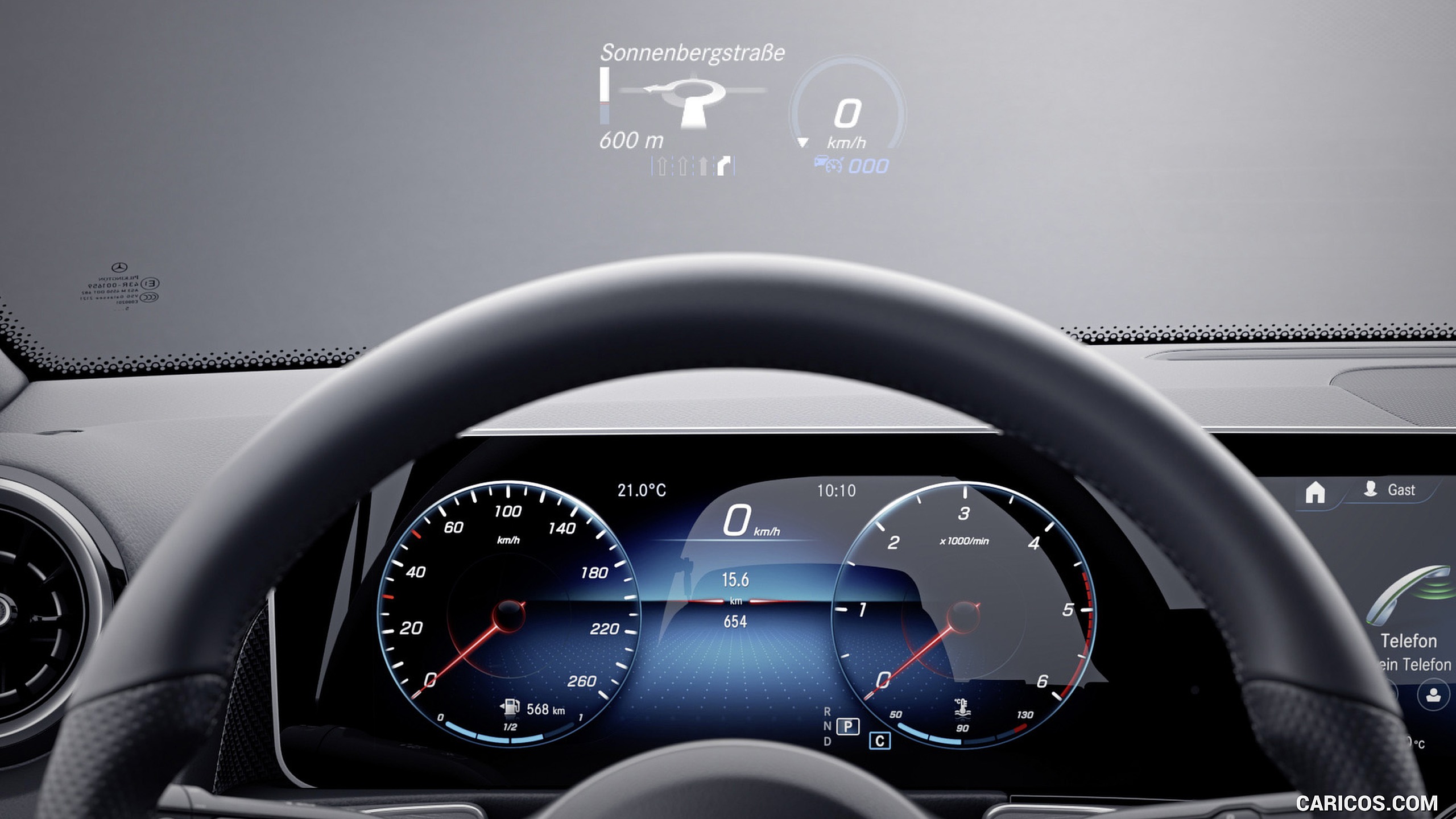2020 Mercedes-Benz GLB - Head-up-Display, #171 of 186
