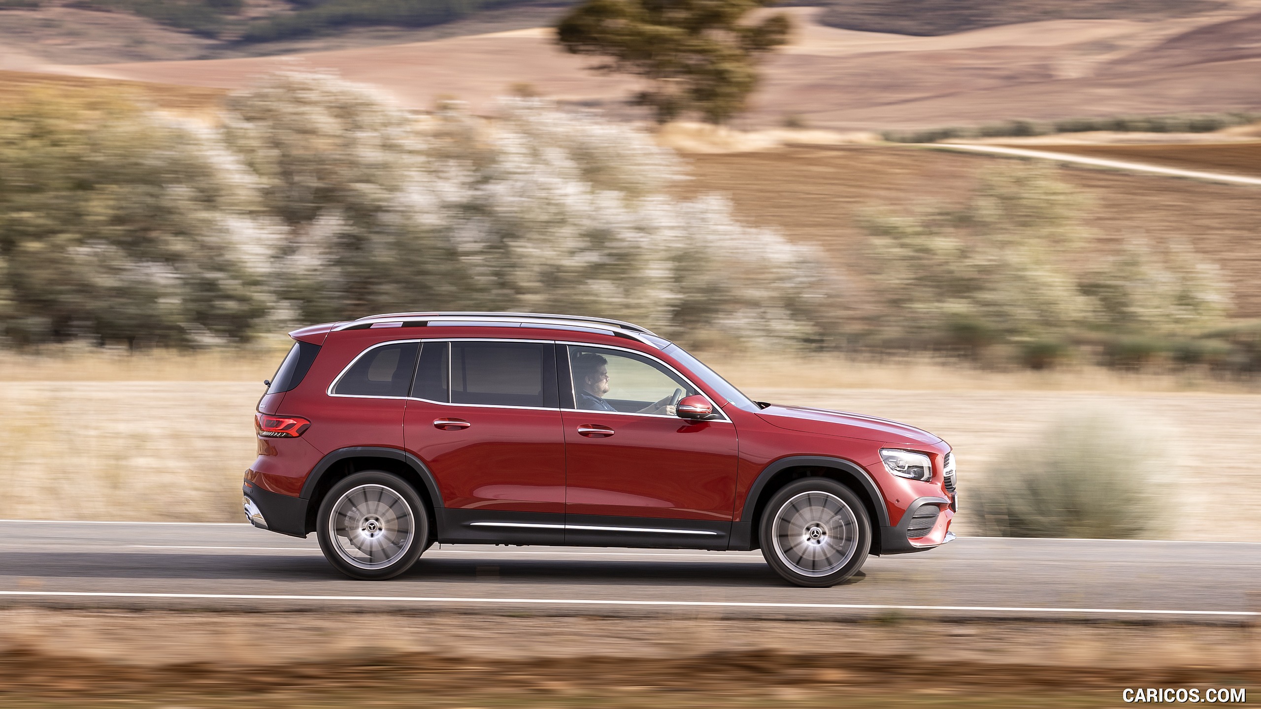 2020 Mercedes-Benz GLB 220 d 4 MATIC (Color: Designo Patagonia Red Metallic) - Side, #135 of 186