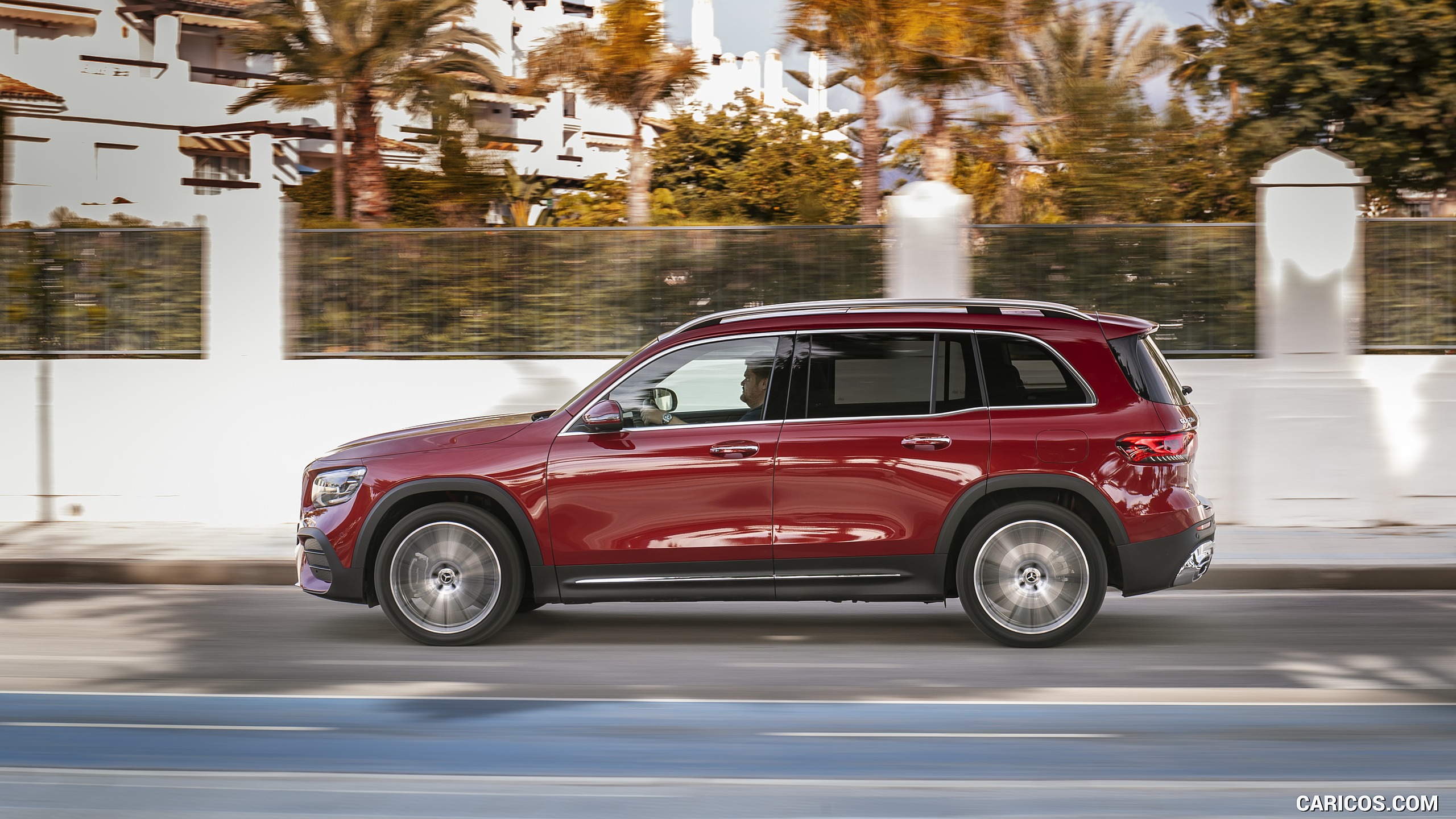 2020 Mercedes-Benz GLB 220 d 4 MATIC (Color: Designo Patagonia Red Metallic) - Side, #136 of 186