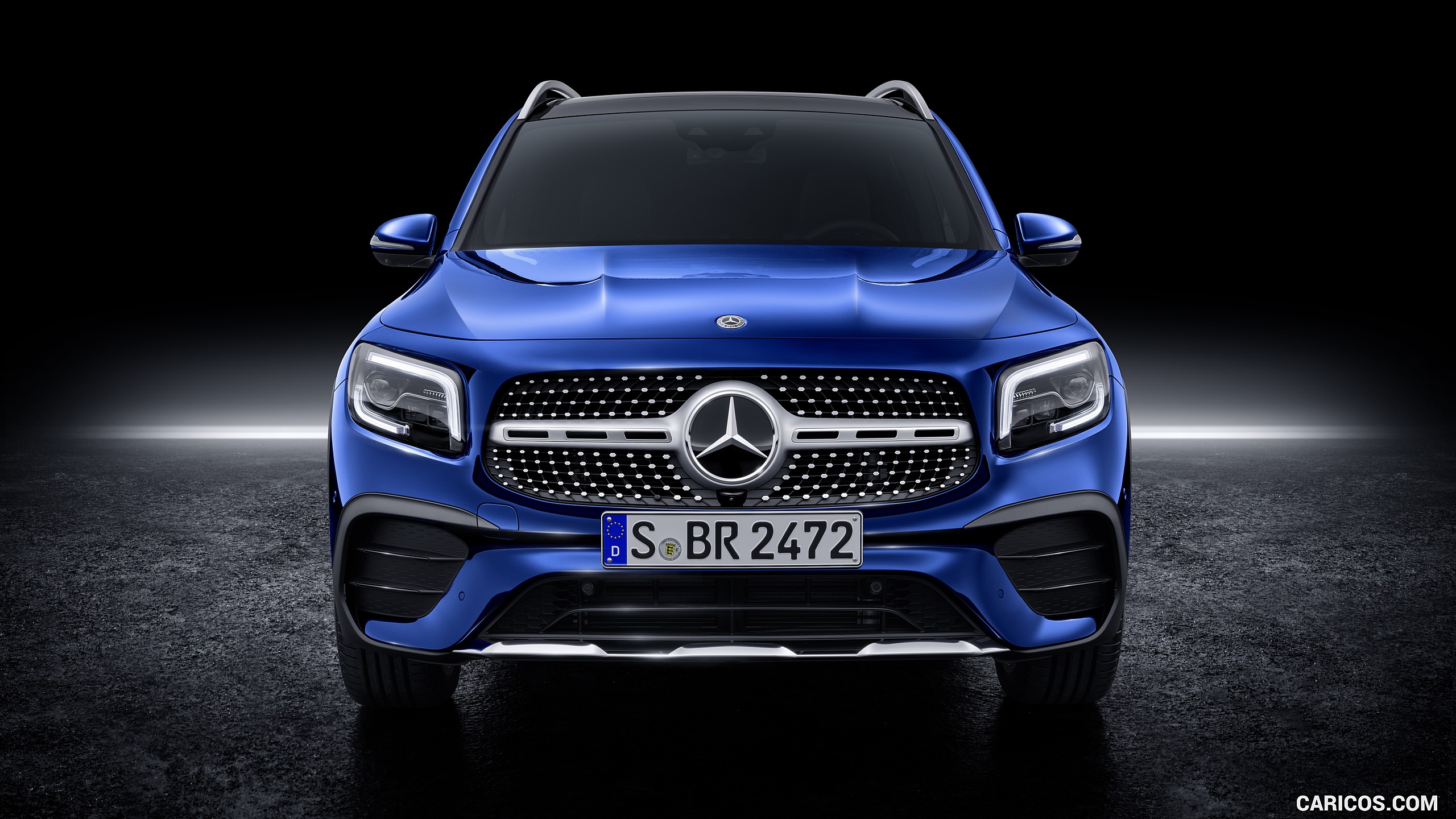 2020 Mercedes-Benz GLB 250 AMG Line (Color: Galaxy Blue) - Front, #59 of 186