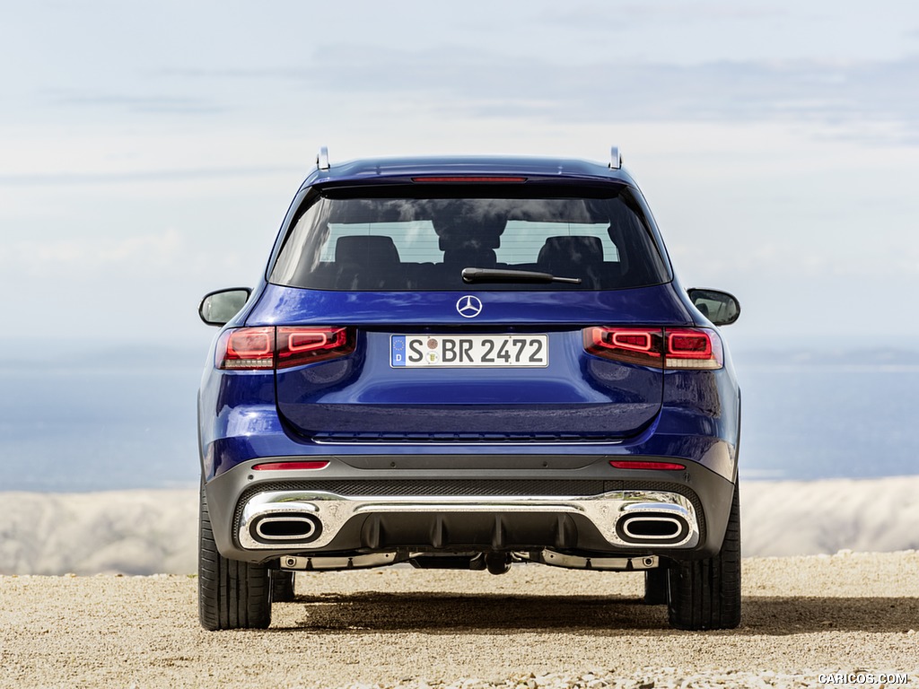 2020 Mercedes-Benz GLB 250 AMG Line (Color: Galaxy Blue) - Rear