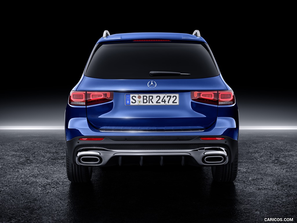 2020 Mercedes-Benz GLB 250 AMG Line (Color: Galaxy Blue) - Rear