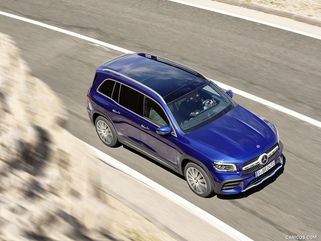 2020 Mercedes-Benz GLB 250 AMG Line (Color: Galaxy Blue) - Top