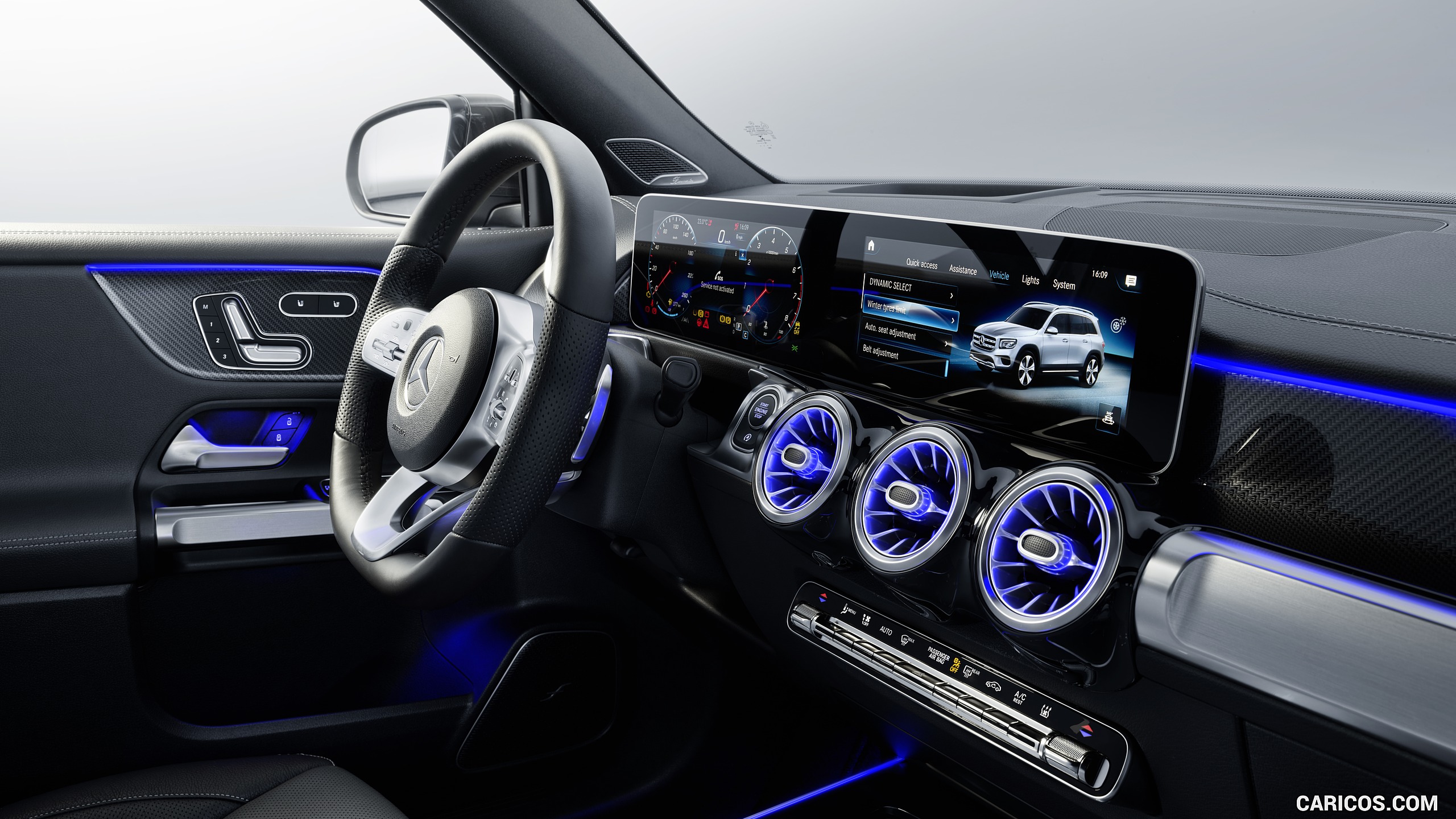 2020 Mercedes-Benz GLB 250 AMG Line - Central Console, #65 of 186