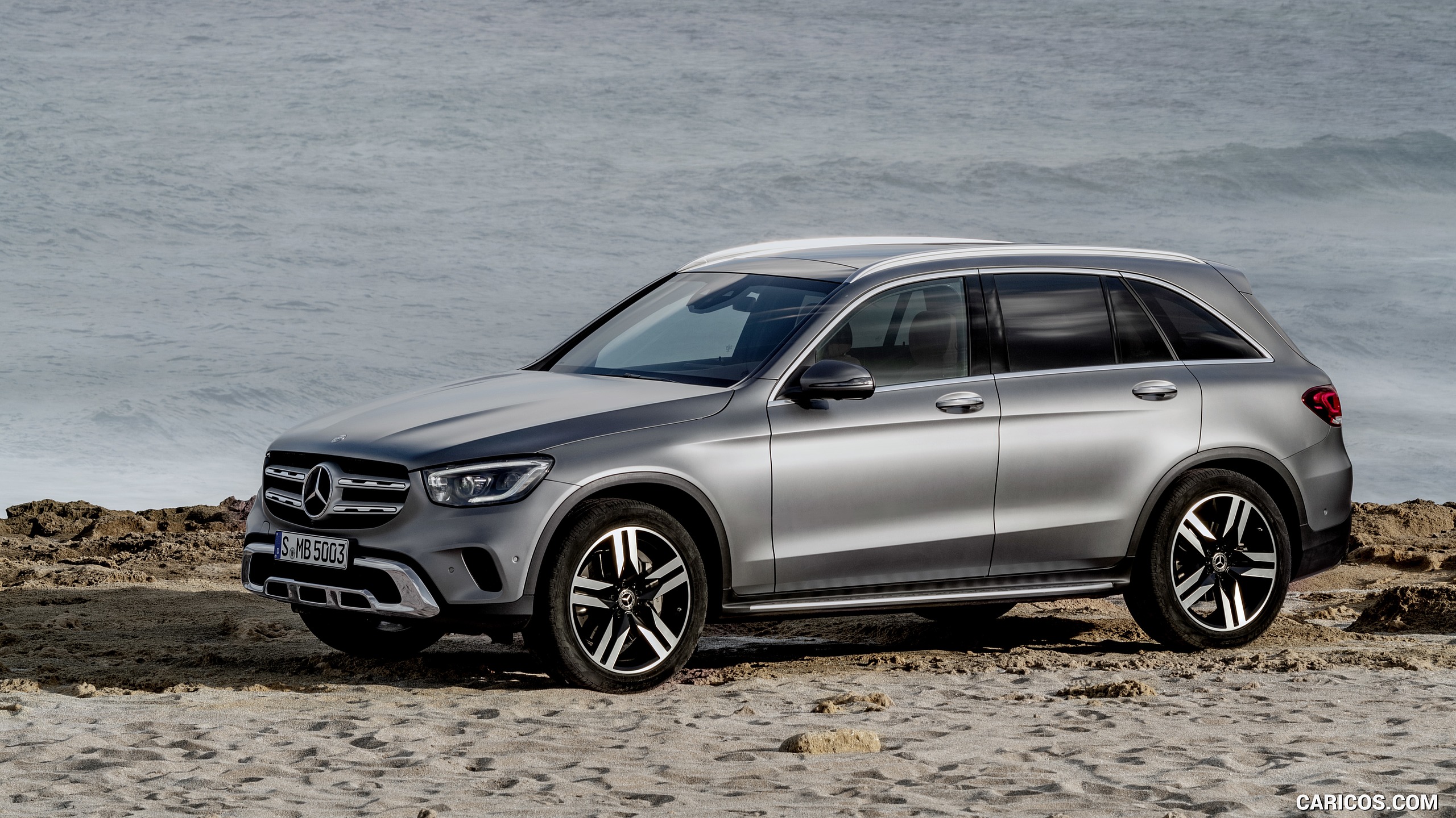 2020 Mercedes Benz Glc Color Designo Selenite Grey Magno Front