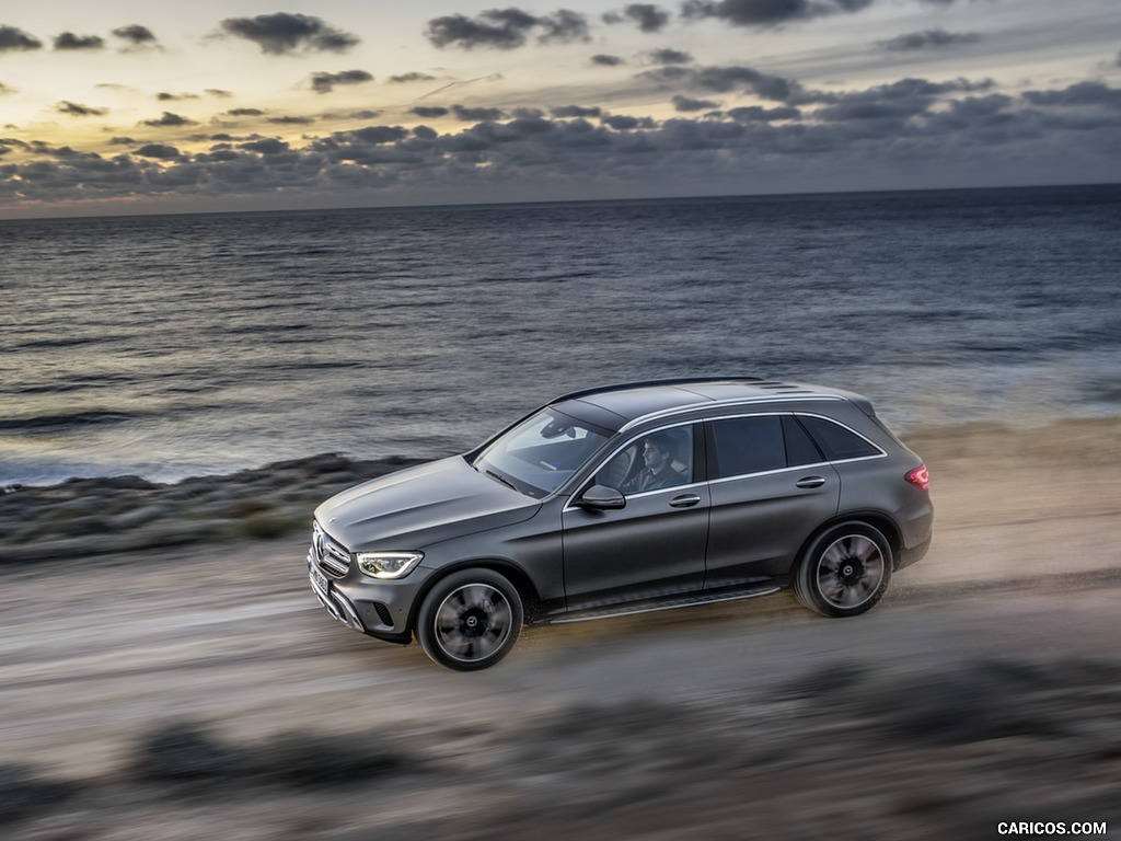 2020 Mercedes-Benz GLC (Color: Designo Selenite Grey Magno) - Side