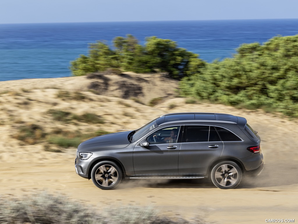 2020 Mercedes-Benz GLC (Color: Designo Selenite Grey Magno) - Side